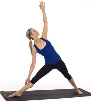 the-triangle-posture-in-Trikonâsana-yoga